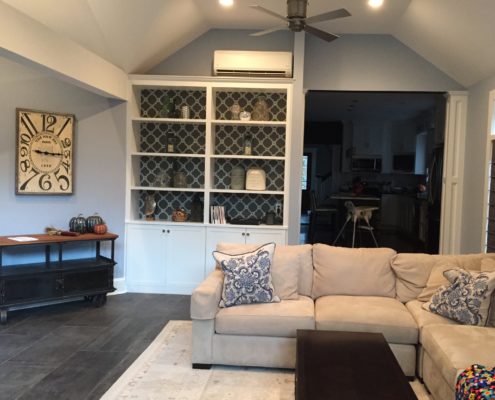 Home Addition with Custom Woodwork